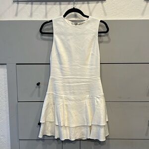 Alice + Olivia Off White Dress Size 2